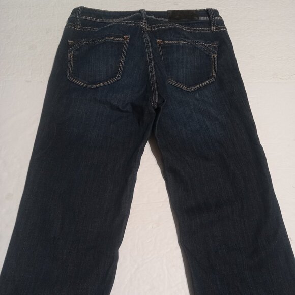 Buckle Dark Blue Flare & Wide Leg Jeans - Picture 3 of 9